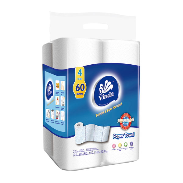 Kitchen Towel 4 Rolls